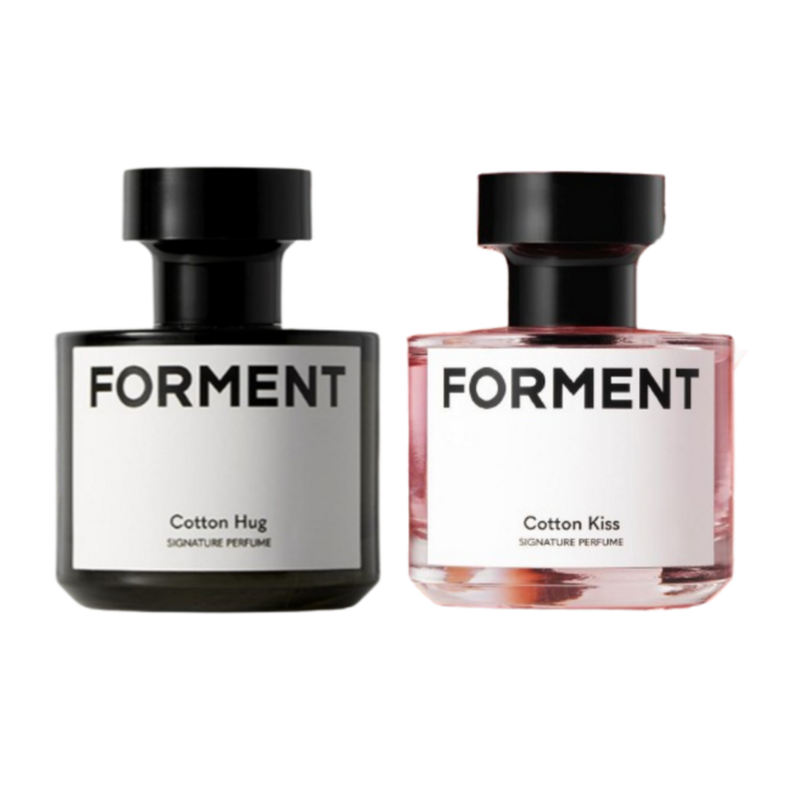 (본사정품) 포맨트 포맨 시그니처 향수 오드 퍼퓸 코튼허그 + 코튼키스 50ml 세트 최신제조