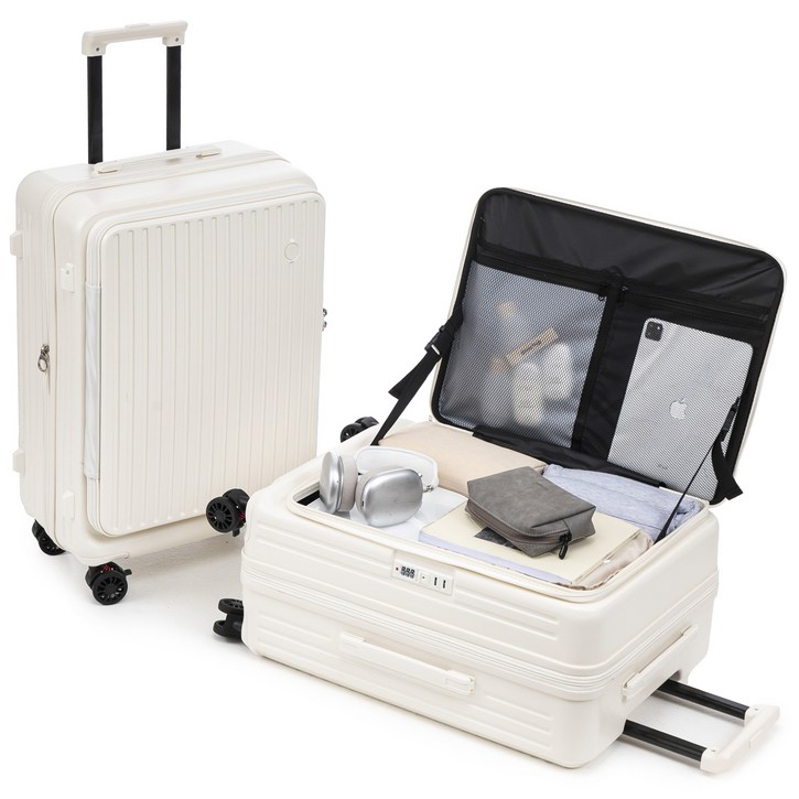 HEZO 전면 오픈 기내용 여행 캐리어 확장형 대용량 20인치 24인치 28인치