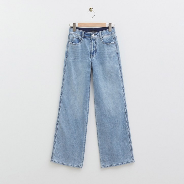 로엠 단독클리어런스10 리오더 와이드 데님 2colorsRMTJE37G04