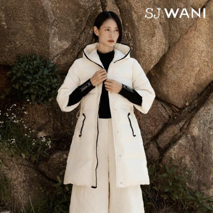 SJ와니 25FW 헝가리 구스 롱다운 코트 1종런칭 가격 219,900원