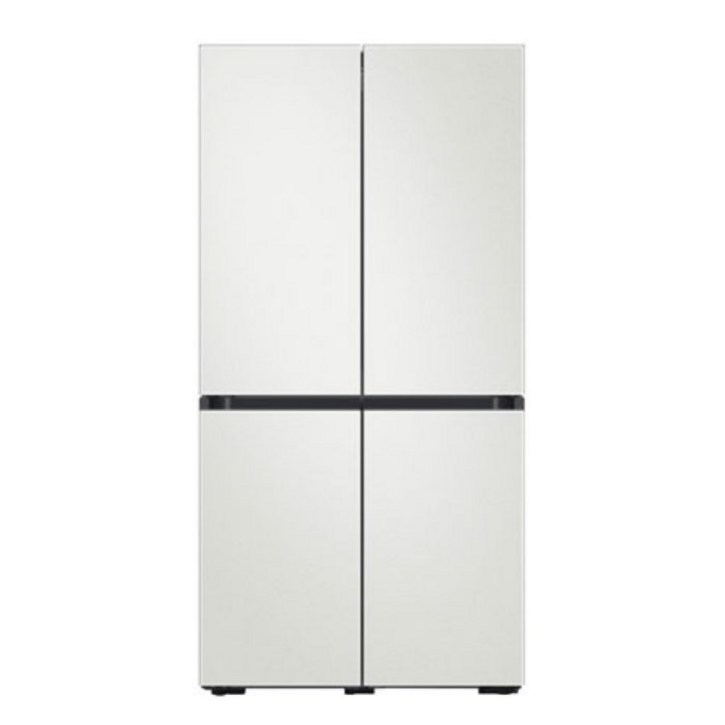 삼성 비스포크 냉장고 4도어 프리스탠딩 RF85B9002AP (875 L, 코타화이트)