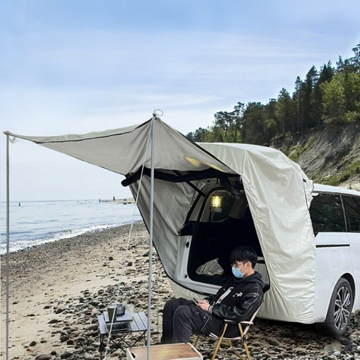 가남 차박텐트 차량용 텐트, 크림베이지