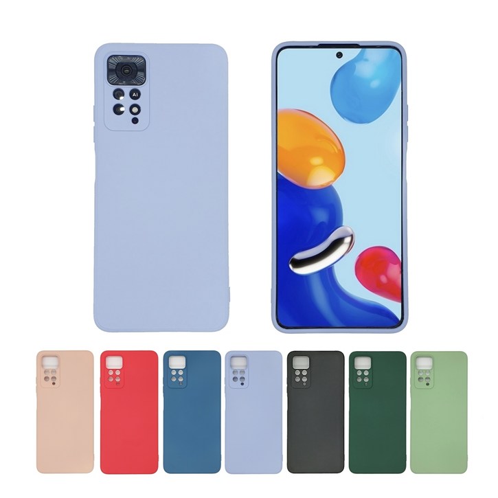 샤오미 홍미노트 11 11프로 12 12프로 13 13프로 케이스 파스텔 실리콘