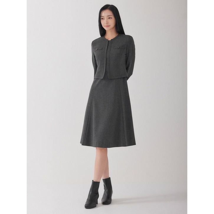 [지센동래 LFOPOA94] 레이어드 플레어 원피스 zopo#@94-1