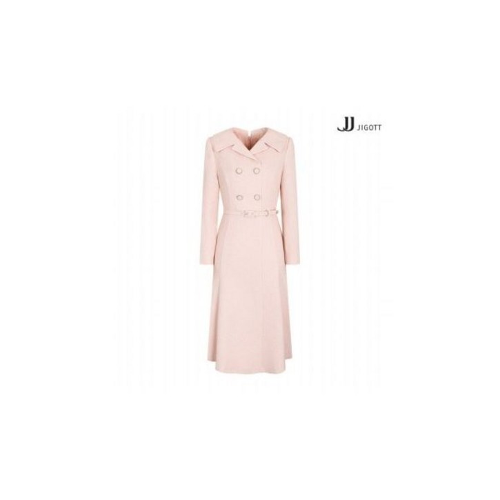 JJ지고트 와이드 칼라 트위드 원피스 GN3A0OP11