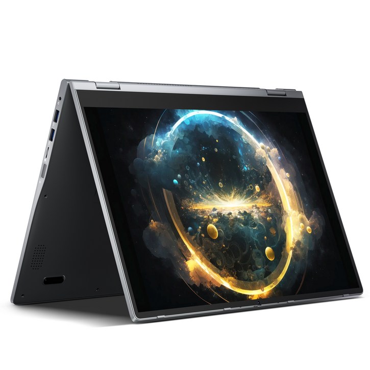 JUMPER 노트북 2-in-1 16인치 접이식 터치스크린 N5095 프로세서 지문인식 WiFi6 Windows 11 home, 회색, J1 NY02, 128GB, 4GB, WIN11 Home