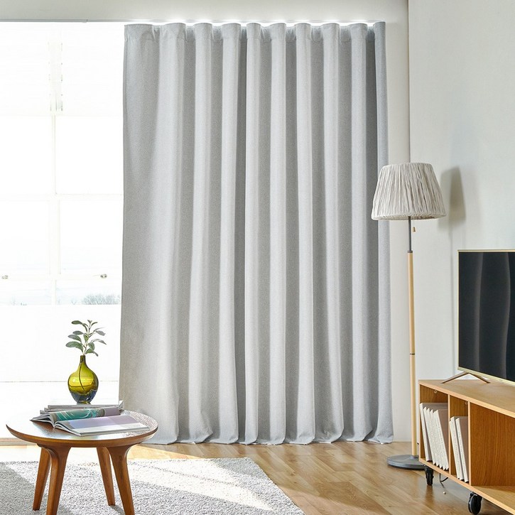 모던하우스 ON 높이조절 셀프맞춤 빛차단 99.9 반창문 암막커튼