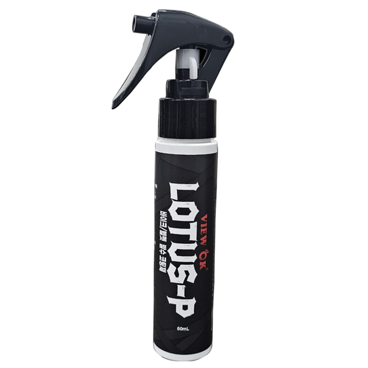 뷰오케이 바이크 헬멧 쉴드 발수 코팅 스프레이 우천 주행 시야 확보