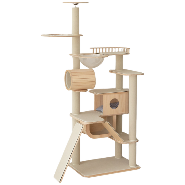 가르르 원목 고양이 캣타워 캣폴 갤럭시 캣타워