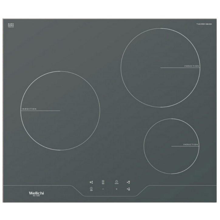 웰치 빌트인 인덕션 3구 전기레인지 WEI-T3500 가정용 전기렌지 전기쿡탑