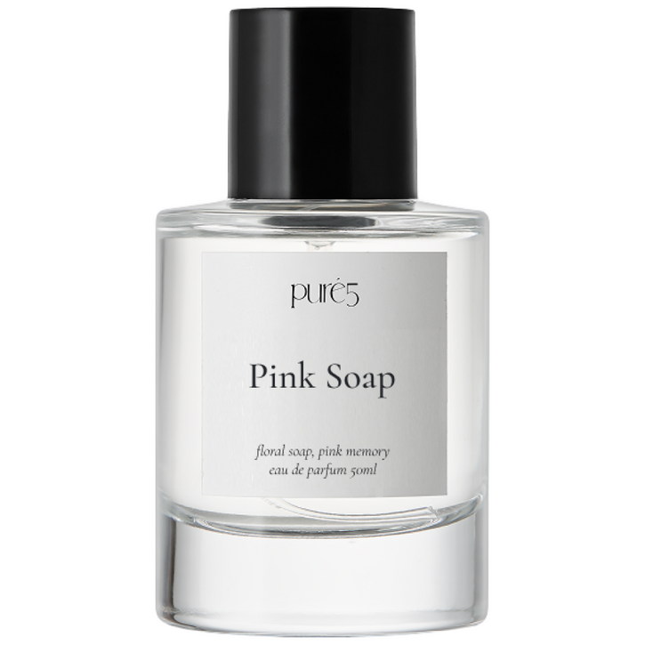 PURE5 포근한 화이트 머스크 코튼 비누향 향수 오드퍼퓸 PINK SOAP