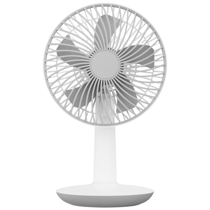 디버스 무선 탁상용 무소음 미니 4000mAh BLDC 선풍기 테이블 사무실 선풍기, 화이트그레이