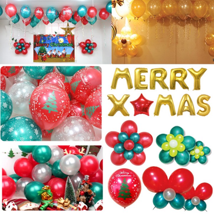 피플스파티 크리스마스 풍선