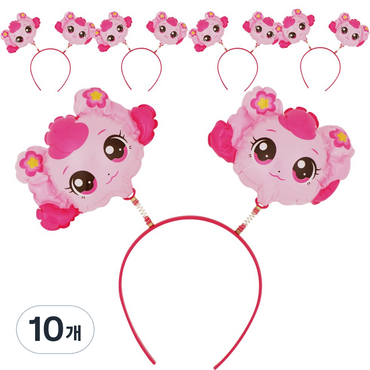 캐릭터 풍선 머리띠 헤어밴드 놀이동산 나들이 용품