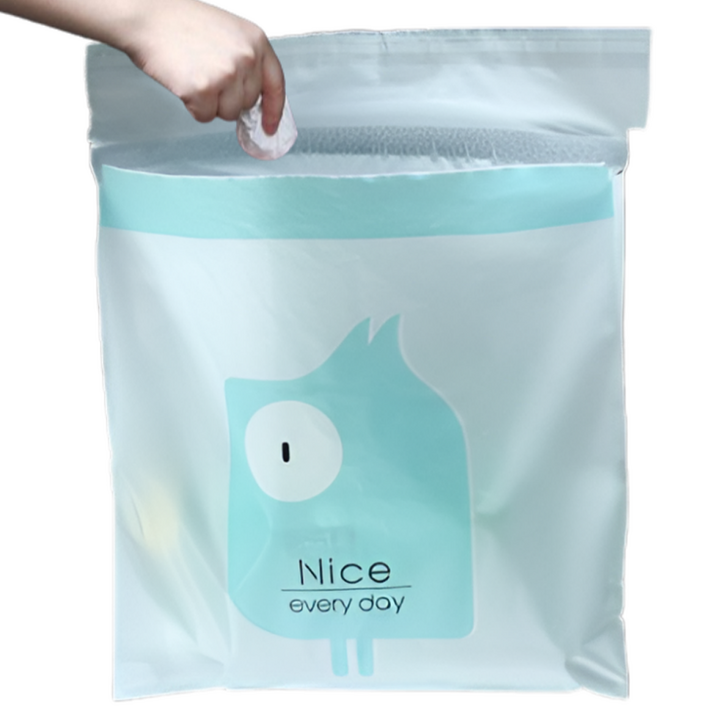 홈앤코 차량용 부착형 쓰레기봉투 블루