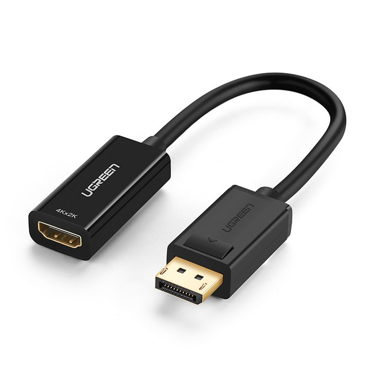 유그린 4K DP to HDMI 젠더 케이블, 단일상품