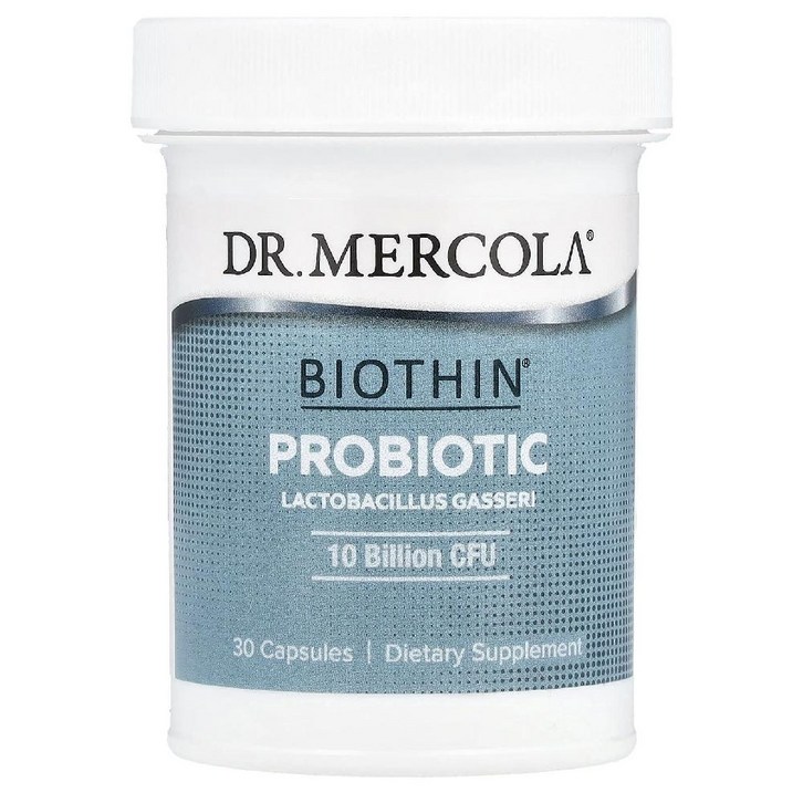 닥터멀코라 Biothin 프로바이오틱 락토바실러스 가세리 100억CFU 캡슐 30정