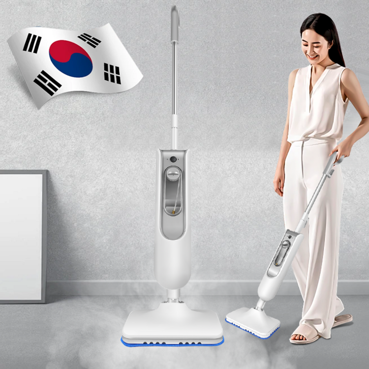 RichMagic 최신형 스마트 스팀청소기 가성비 최우선 초고온 살균 청소기