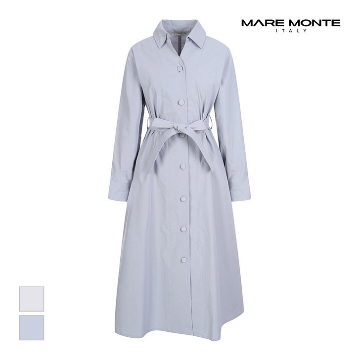 마레몬떼 트임카라 벨티드 원피스M232MOP04S0 마레몬떼 트임카라 벨티드 원피스M232MOP04S0