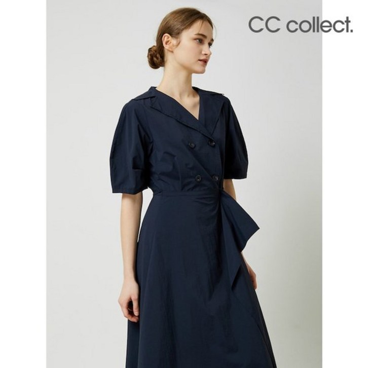 CC콜렉트 더블여밈 랩스커트 원피스 NYC242MSE046 421892 CC콜렉트 더블여밈 랩스커트 원피스 NYC242MSE046 421892