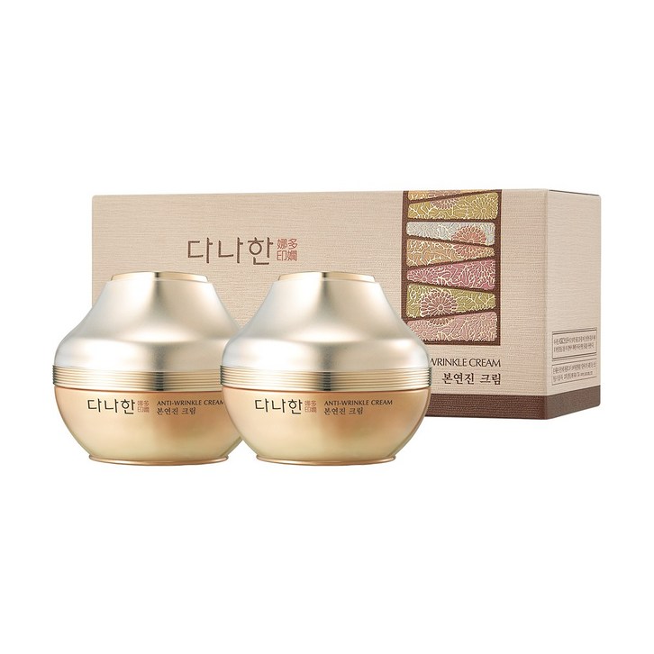 다나한 본연진 크림 듀오 50ml+50ml, 2개