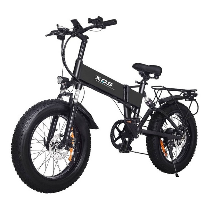 산악 오프로드 스노우 타이어 전기자전거 XQS-G20 1000W 타이어 Ebike 20, 검은 색 - 쇼핑뉴스