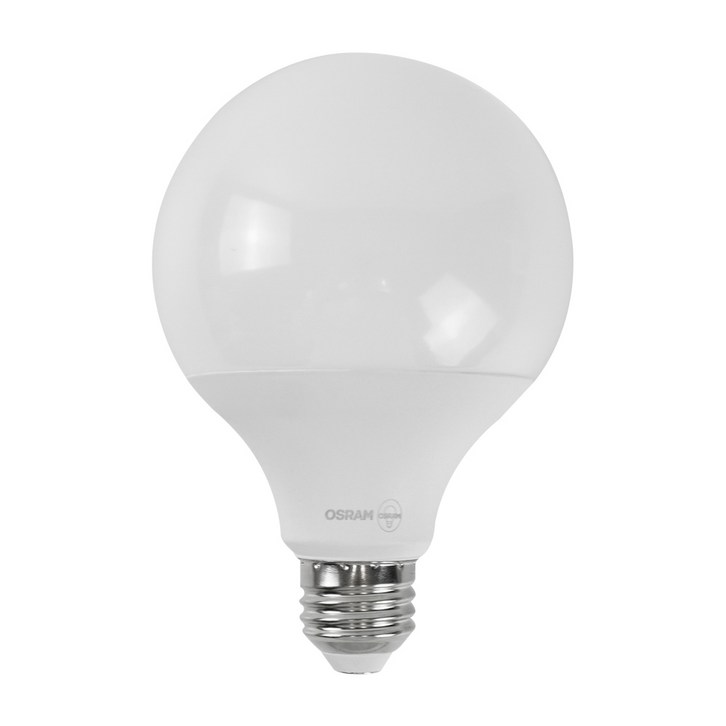 오스람 LED 볼전구 12W 2700K 숏넥 따뜻한 노란빛, 20개, 전구색