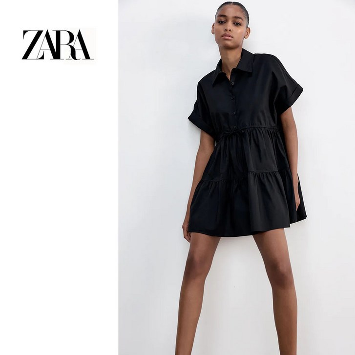 리본장식 숏 ZARA 자라 여성 3종 원피스