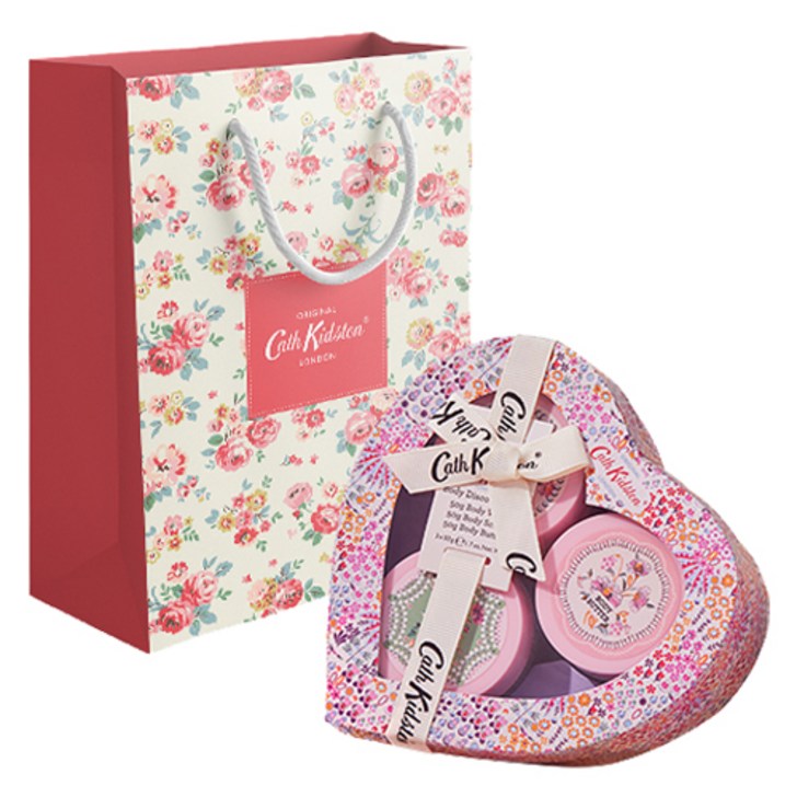 캐스키드슨 바디 워시  스크럽  바디 버터  쇼핑백 선물 디스커버리 세트