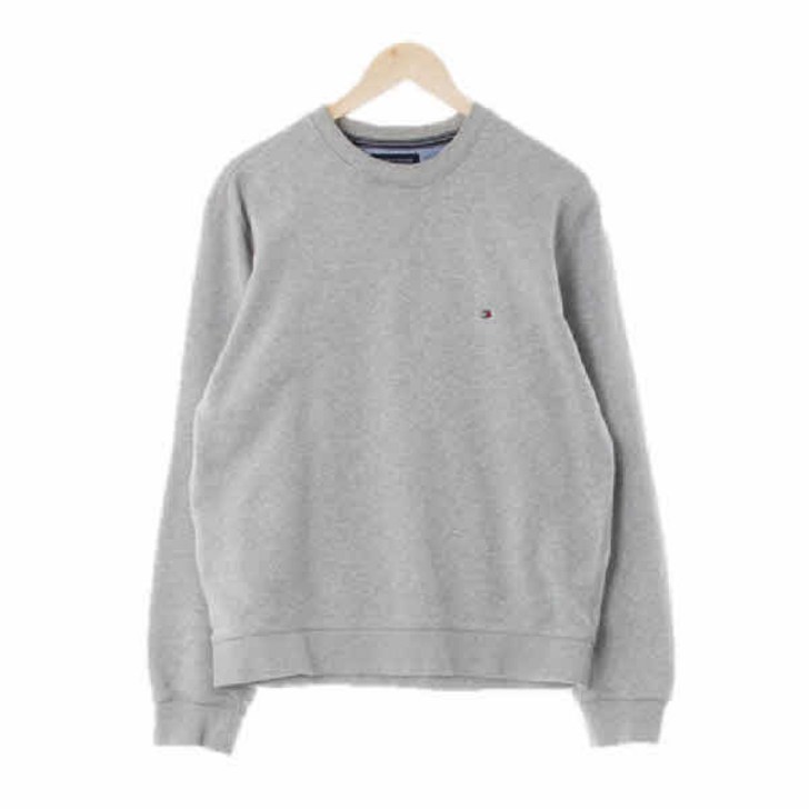 토미힐피거 4907 멜란지그레이 면 맨투맨 M 수지네 구제