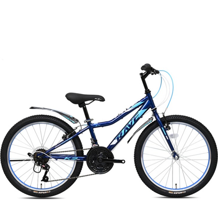 2025 케이투바이크 초등학생 주니어 MTB 자전거 레이브GS 플러스 22인치 21단 미조립