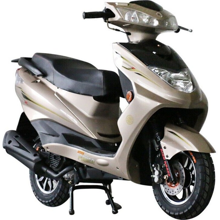 스쿠터 125cc 오토바이 가솔린 성인 안장 바퀴 핸들 기동력 휠 출퇴근 배달 클래식