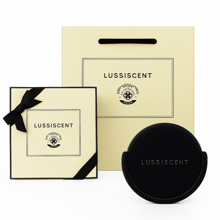 루시센트 투고 차량용 방향제 자동차 디퓨저 세트, 프레쉬 바질 만다린, 1세트