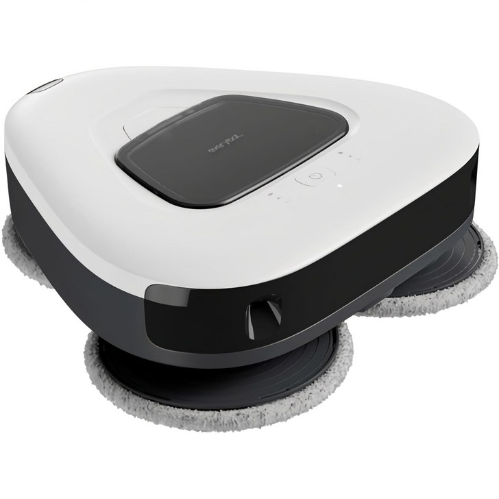 에브리봇 쓰리스핀 PLUS 로봇청소기 TS350, TS350, 블랙  화이트