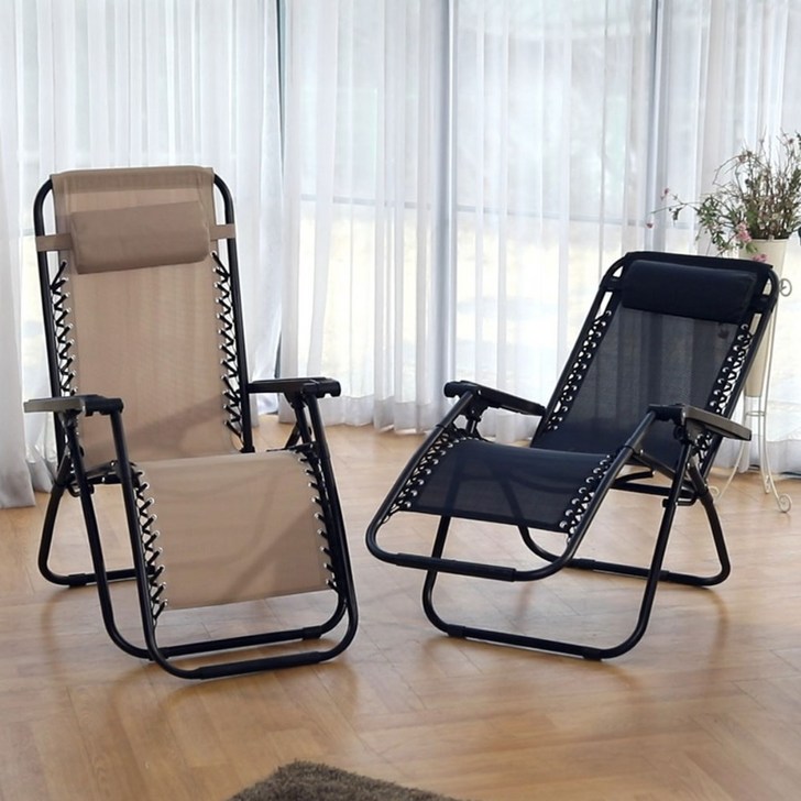 4만개판매돌파 리클라이너체어 4종 풀세트 토퍼 목베개 컵홀더 메쉬소재 간편접이식 실내 야외 어디서나 꿀잠 휴식 수면 기숙사 사무실 원룸 캠핑의자, 블랙패턴프리미엄