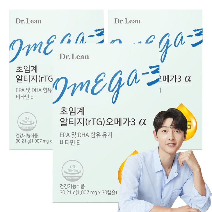 닥터린 초임계 알티지 오메가3 알파 30.21g, 30정, 3개