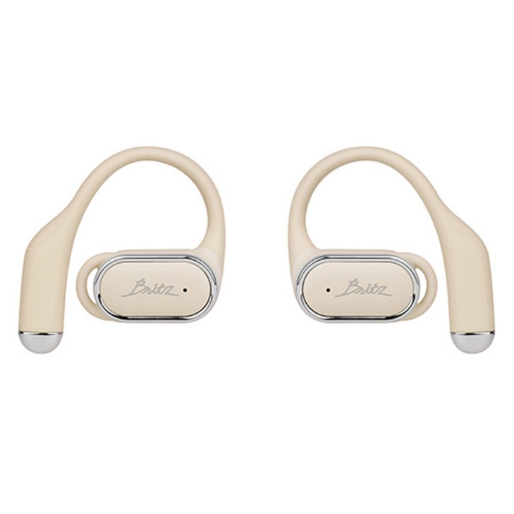 브리츠 2024년형 최신 블루투스 V5.4 오픈형 이어폰, BZENFP9, 아이보리