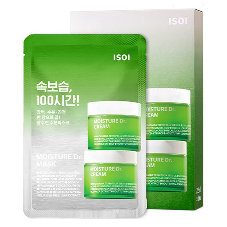 아이소이 모이스춰 닥터 장수진 수분마스크, 10개입, 1개 아이소이 모이스춰 닥터 장수진 수분마스크, 10개입, 1개