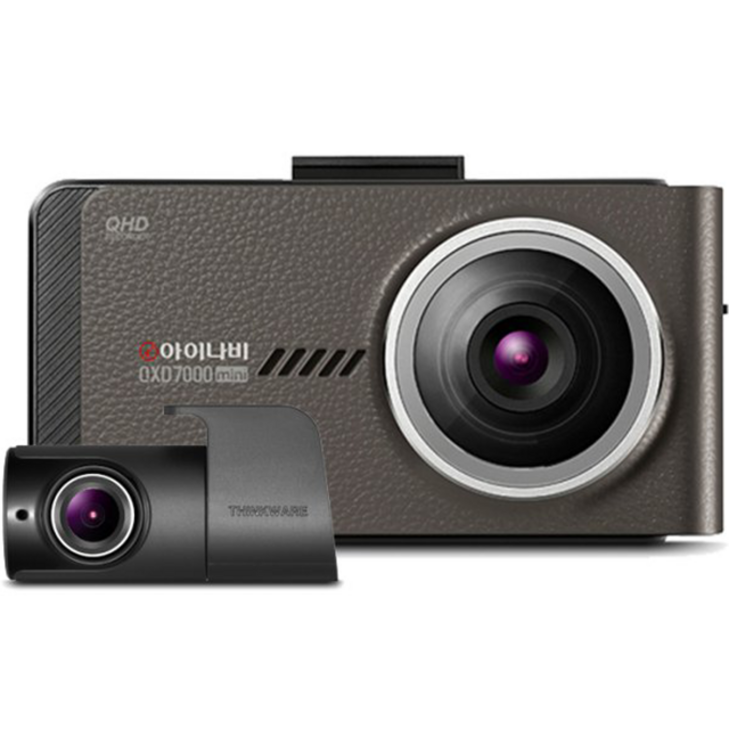 아이나비 QHD FHD 2채널 블랙백스 QXD7000mini  장착권  GPS 세트