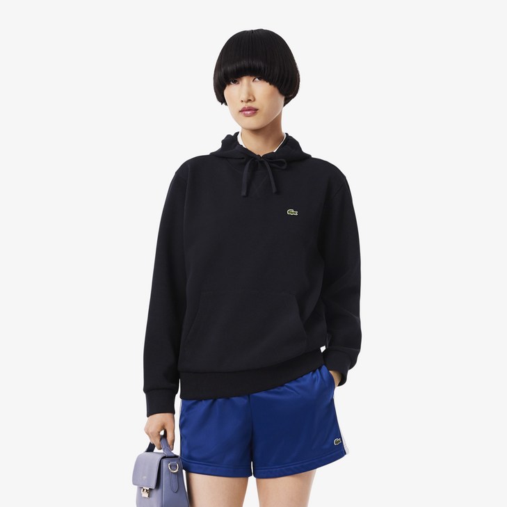 라코스테 여성용 더블페이스 피케 스웻셔츠 후드티 SF525955N