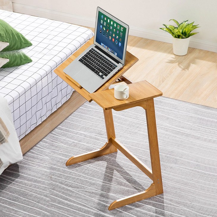 미니포레스트 스탠드 노트북 독서 사이드 테이블