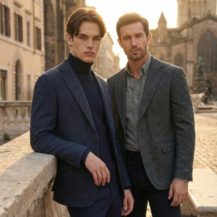 모두스비벤디 세르지오 남성 겨울 구스다운 울자켓