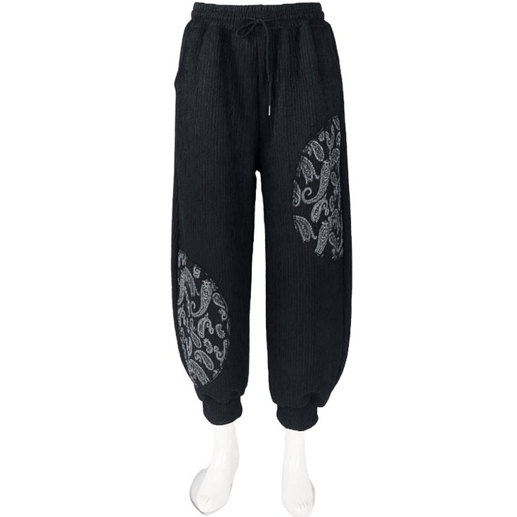 마켓투율 엄마옷 겨울바지 엄마바지 털바지 빅사이즈바지 몸빼바지 기모바지 주름원단바지 아줌마바지 할머니