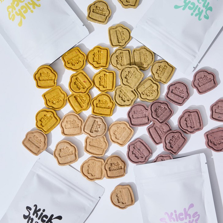 킥스낵스 키키쿠키 기능성 강아지 저알러지 수제 간식 미트프리 글루텐프리, 1개, 150g, 그린 조인트