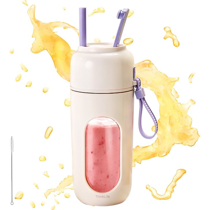휴대용 텀블러 무선 믹서기 블렌더 12중 칼날 빨대 350ml 대용량 배터리 휴대용 텀블러 무선 믹서기 블렌더 12중 칼날 빨대 350ml 대용량 배터리