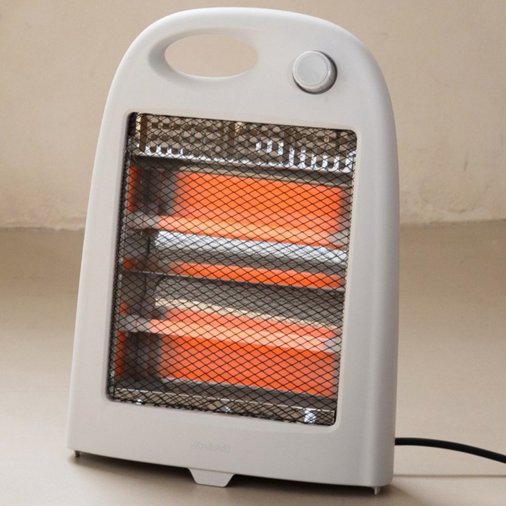 신일 전기히터 석영관히터 저전력 미니전기난로 소형 책상 난방기