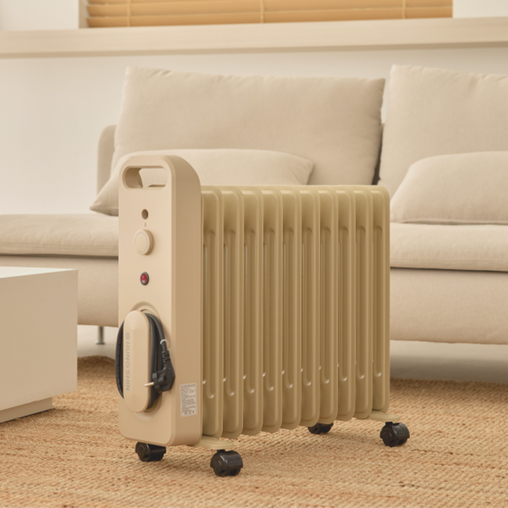 흥신 국산 라디에이터 50주년에디션 오르씨그린바닐라핑크블랙 전기라디에이터 가정용 화장실 원룸 난방 라디에이터 전기식히터 방열기 7핀9핀11핀