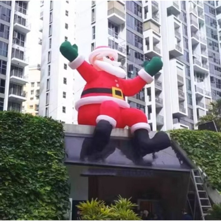 벽타는산타 풍선 산타 초대형 대형 소품 인형