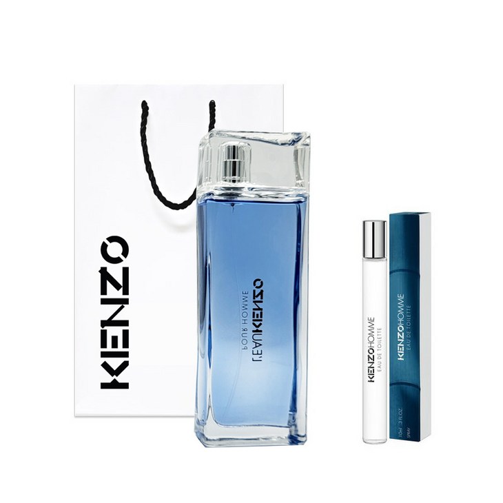 겐조 로 뿌르 옴므 EDT 100ml 10ml 쇼핑백, 1개, 100ml
