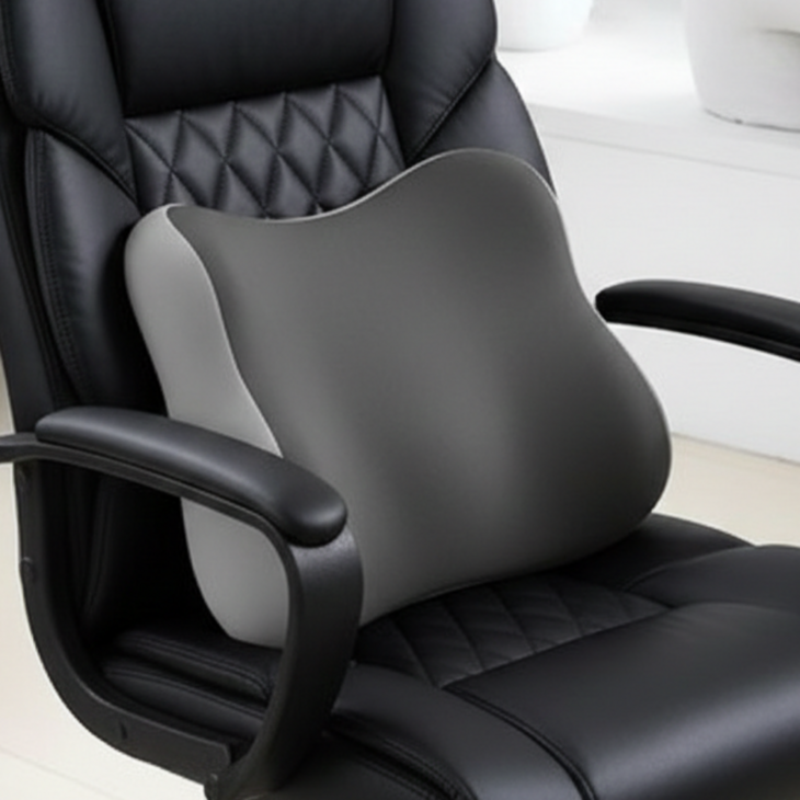 샵브릿지 메모리폼 사무실 허리쿠션 등받이쿠션